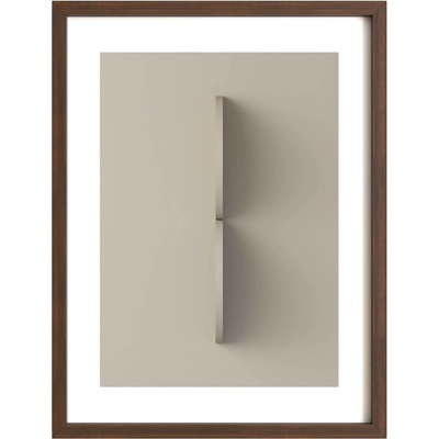 Idealform Poster no. 7 Arched shapes Barva: Smokey taupe, Velikost: 300x400 mm
