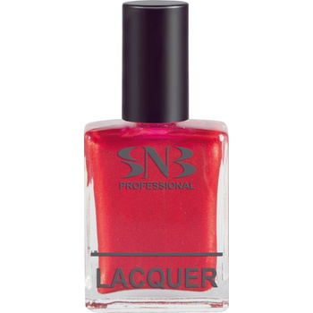 SNB Лак за нокти snb МАЛИНА, червена перла, 15 мл (nlc15)
