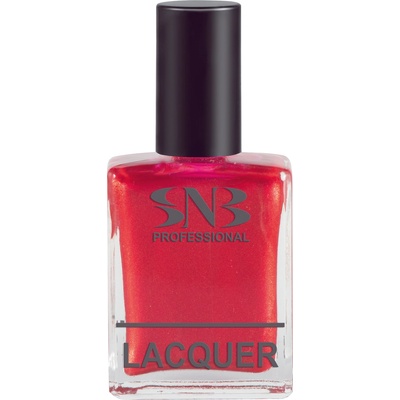 SNB Лак за нокти snb МАЛИНА, червена перла, 15 мл (nlc15)