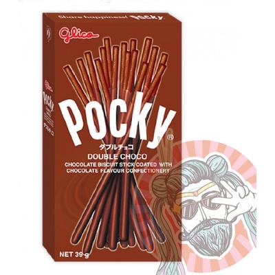 Glico Pocky Double Chocolate 47 g