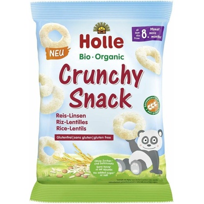 Holle Rýžovo čočkové křupky 25 g
