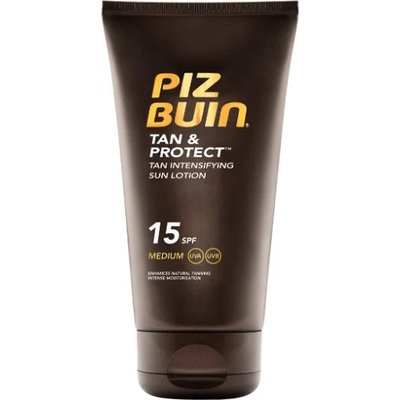 PIZ BUIN Tan & Protect Слънцезащитен лосион за бронзов тен, SPF15, 150 ml