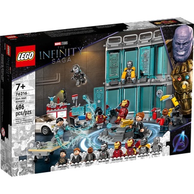 LEGO® Marvel The Infinity Saga - Iron Man Armoury (76216)