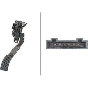 Snímač, poloha pedálu HELLA 6PV 008 376-711 6PV 008 376-711