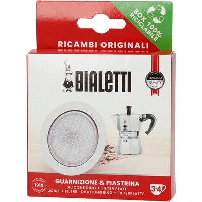 Bialetti Moka Express, Dama, Fiammetta, Break, Mini Express těsnění a filter 3-4 porce