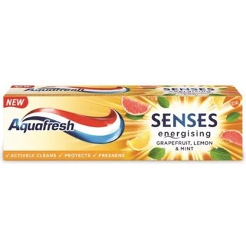 Image 1 of Aquafresh Senses Energising Паста за зъби с грейпфрут, лимон и мента 75мл