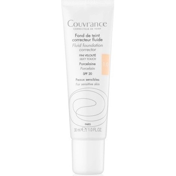 Avène Couvrance tekutý krycí make-up SPF20 1.0 Porcelain 30 ml
