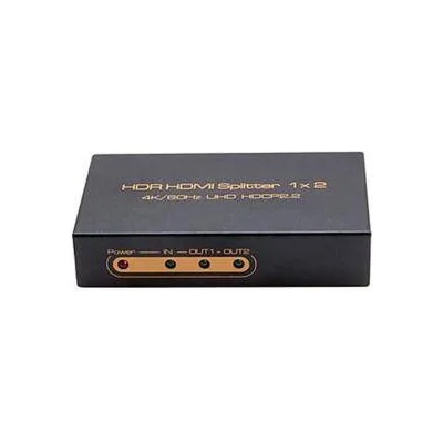Estillo HDMI сплитер ESTILLO HDSP0010M1, 1/2, 4K/60Hz, универсален, EST-HDMI-SPLITTER-1-2-4K