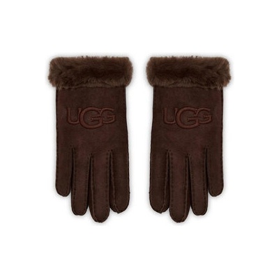 Ugg Дамски ръкавици W Sheepskin Embroider Glove 20931 Бордо (W Sheepskin Embroider Glove 20931)