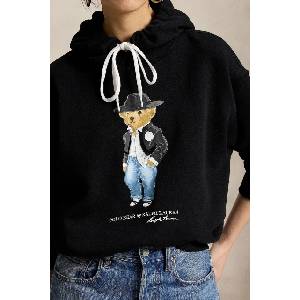 Ralph Lauren суичър с качулка дамски с памук (211B23862)