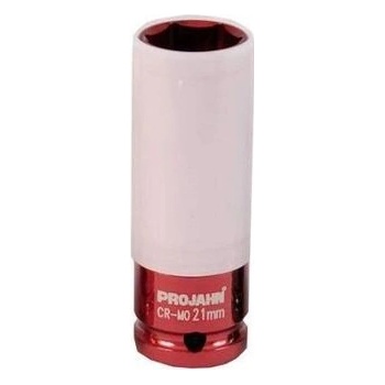 PROJAHN hlavica nástrčná 1/2" 21mm priemyselná, predĺžená s plastovou objímkou na Al disky 382021