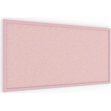 ALLboads korková tabule růžová barva korku 80 x 40 cm RŮŽOVÝ, TKPINK84P