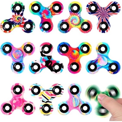 SCIONE 12dílná sada Fidget Spinners Barevné