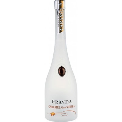 Pravda Vodka Caramel 37,5% 0,7 l (holá láhev)