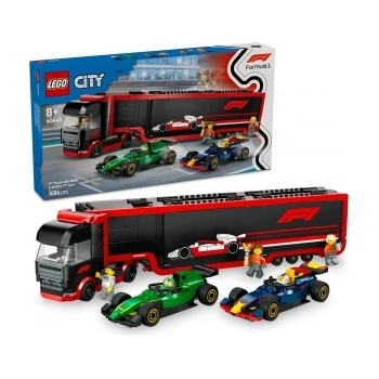 LEGO® City - F1 Truck with RB20 & AMR24 F1 Cars (60445)