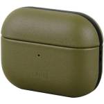 UNIQ Калъф UNIQ Terra Apple Genuine Leather за AirPods Pro, маслинен (Uni000405)
