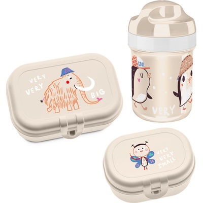 Koziol Hop On To Go detský lunchbox set + fľaša 200 ml