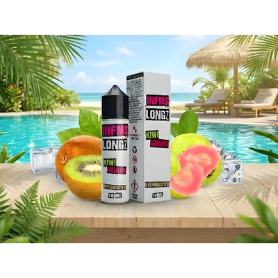 Infamous LongZ Shake & Vape Kiwi Guava 10 ml – Zboží Dáma