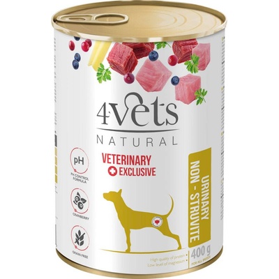 4Vets Natural Veterinary Exclusive Urinary Support 400 g