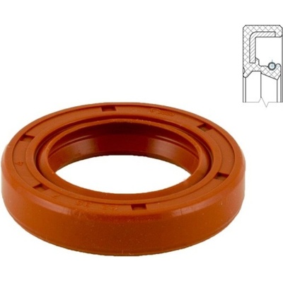 DICHTOMATIK Gufero 25x47x10 SIAS MVQ DIN3760
