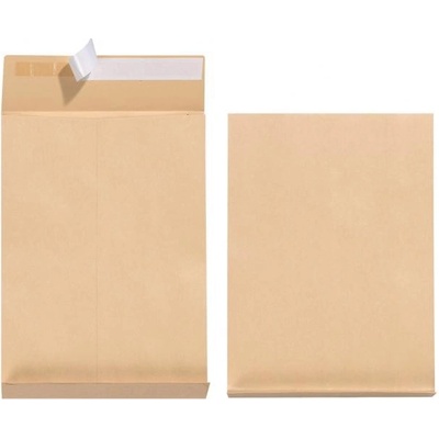 Herlitz Taška B4 s X dnom a odtrhávacou páskou 250 x 353 mm 130g hnedá 5ks