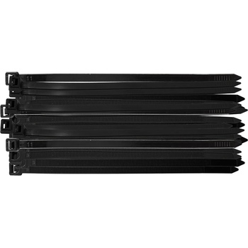NEO TOOLS Ципове extreme 7, 6 × 200 мм, черни, 50 бр. 01-638 (01-638)