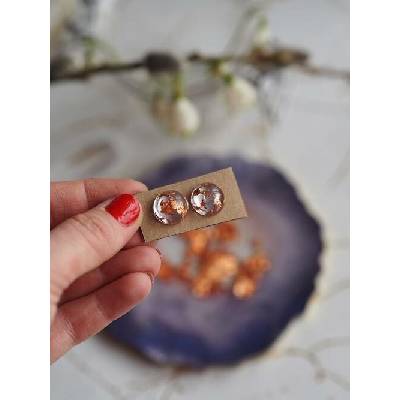 Andrea art náušnice rose gold 0001234
