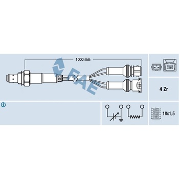 Lambda sonda FAE 77124