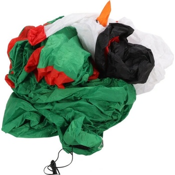 Aga Nafukovací LED Santa Claus a snehuliak s bránou 240 cm