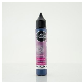 Cadence Tekuté perly metalické Zafírová 25 ml
