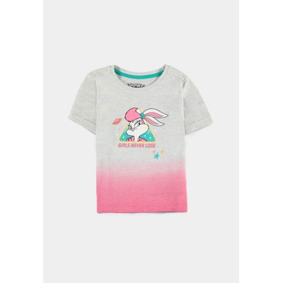 Looney Tunes Core Looney Tunes (Kids) Girls Short Sleeved T-shirt Grey