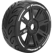 Louise RC GT-TARMAC SOFT 1/8 17mm hex Spoke Black Rims 2 ks