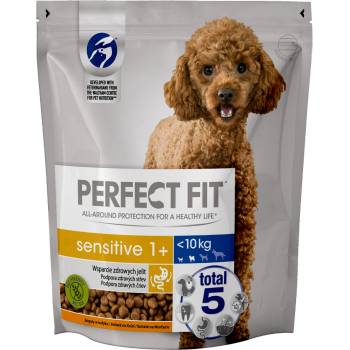 Perfect Fit Sensitive 1+ Rich in Turkey 825 g - суха храна за възрастни кучета от малки породи