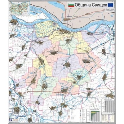 Mapmedia Карта на община Свищов
