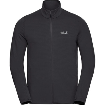 Jack Wolfskin Мъжко поларено яке Jack Wolfskin Litestride Fullzip Fleece jacket - Black (005-7007-0213)