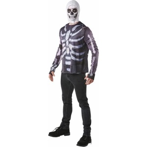 Rubies Мъжки горнище и шапка Skull Trooper (Fortnite) Размер - Възрастни: S