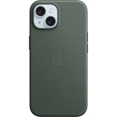 Apple iPhone 15 FineWoven Case with MagSafe Evergreen MT3J3ZM/A