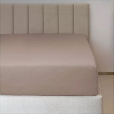 Polášek Jersey prostěradlo béžové lycra 90x200x15-18