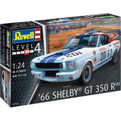 Revell Plastic ModelKit auto 07716 1965 Shelby GT 350 R 1:24
