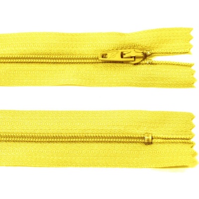 Spirálový zip no.3 nerozepínací 60cm - více barev color: 510 žlutá