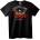 NOONEBRAND Тениска с Орел Free Spirit - 2XL, White