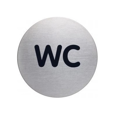 Piktogram WC text