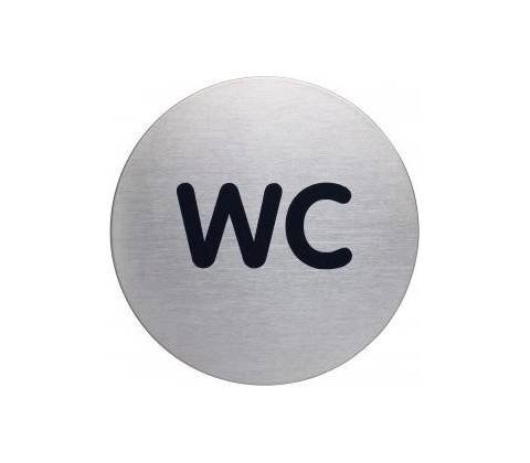 Piktogram WC text
