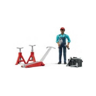 BRUDER Mechanic figurine with workshop tools
