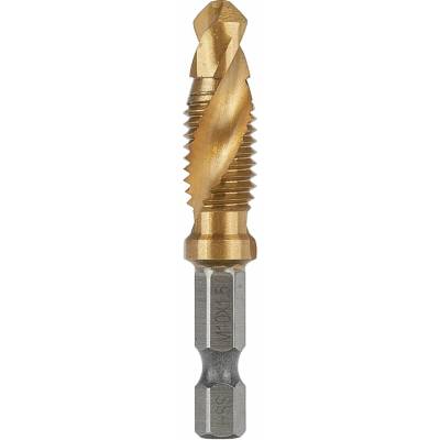 Pro-Tech shop Závitový vrták HSS M10x1,50mm, HEX 1/4" 81655