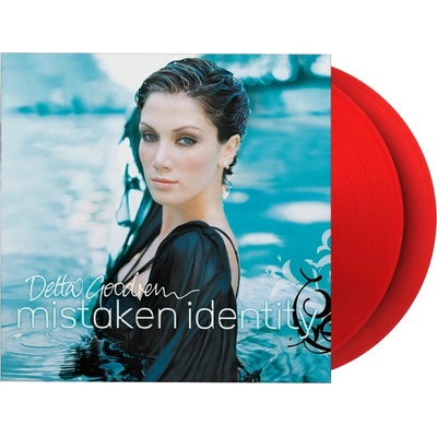 Goodrem Delta: Mistaken Identity Coloured Transparent Red LP