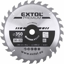 EXTOL PREMIUM kotúč pílový s SK plátkami 350x2,5x30mm 28T 8803250