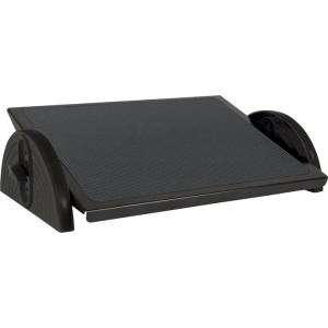 WEDO Подложка за крака, метална, WEDO "Relax Steel", черна 2755001 (2755001)
