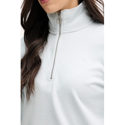 U. S. Polo Assn U. S. Polo Assn. суичър дамски с памук DHM LB Quarter Zip (WUP1673)