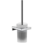 Hansgrohe AddStoris - Четка за тоалетна за стена, матирано стъкло/хром 41752000 (41752000)
